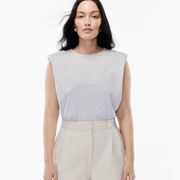 Aritzia Tops Aritzia Shoulder Pad Tank Poshmark